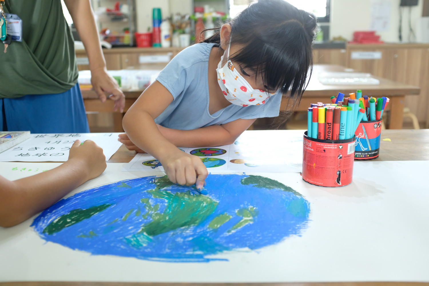 Earth Day 2021 collaborative environmental art project