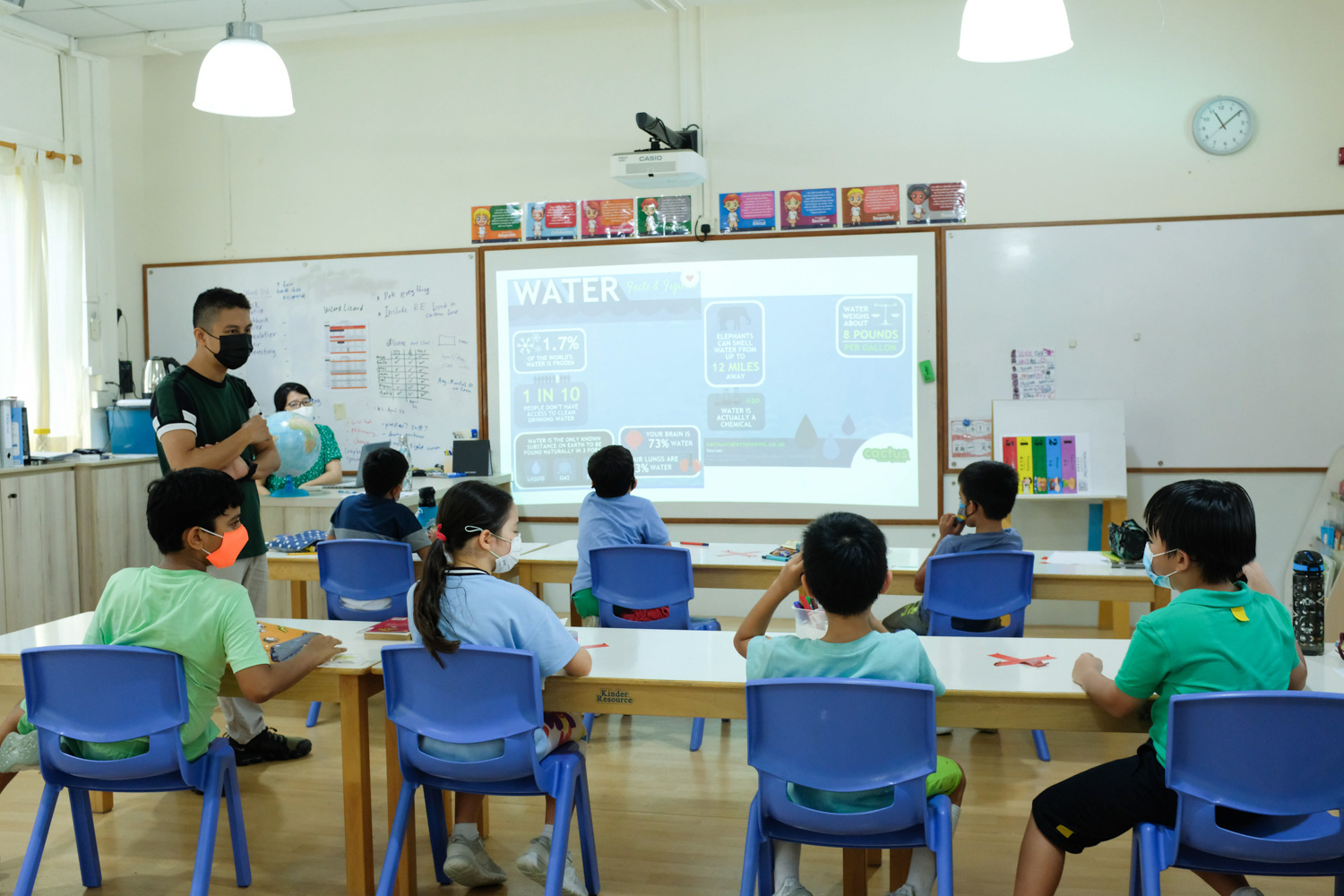 Earth Day 2021 group activity focused on climate education
