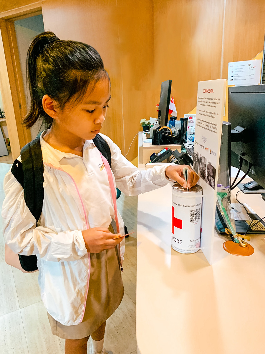 Students raising funds for Turkey and Syria earthquake relief